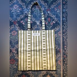 Sezane Striped Tote Bag